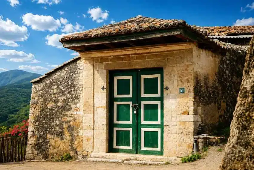 A 15th–16th-century fortified stone house in Foiniki, Thesprotia