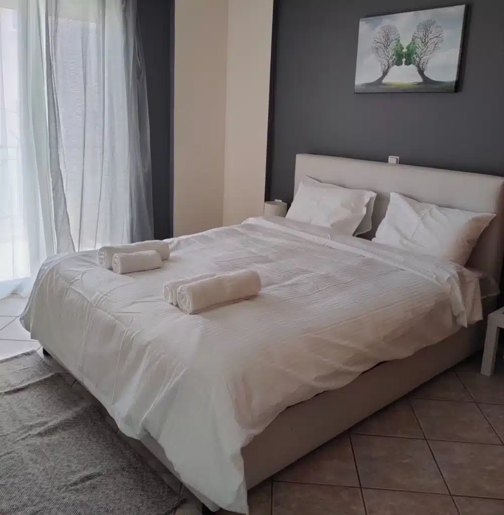 Makis Apartment κέντρο Ηγουμενίτσας μεγάλο φωτεινό σαλόνι 2 υπνοδωμάτια