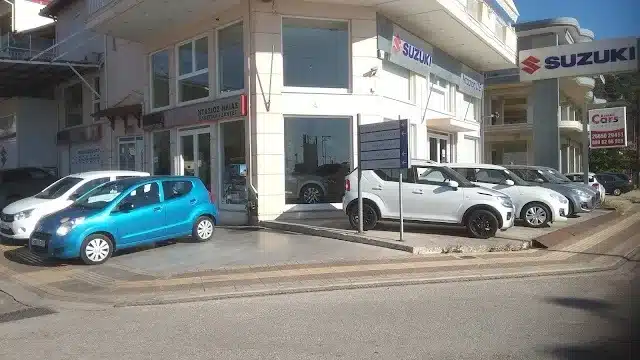 Γραφείο Rent All Cars Ντάσιος και έκθεση Suzuki στο Λαδοχώρι