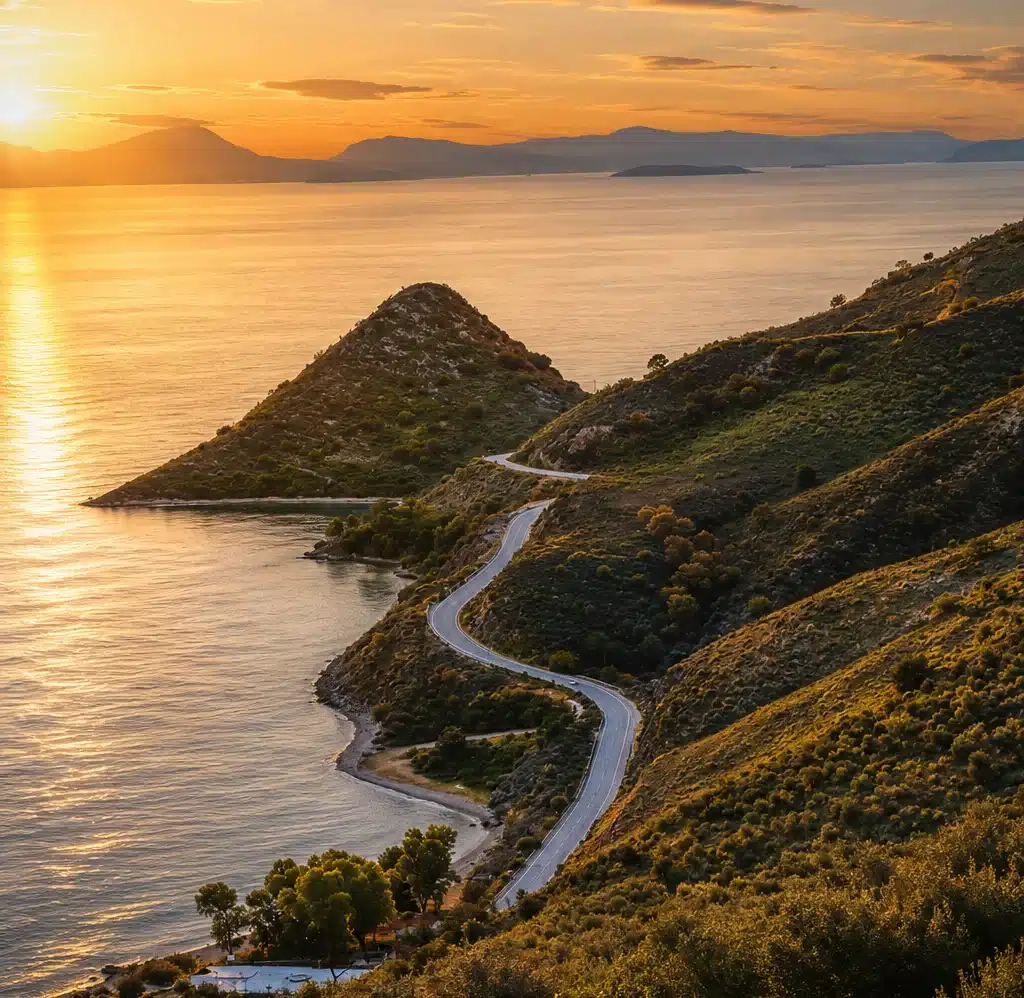 Scenic view of Sagiada, Thesprotia, Greece – accommodation and places to stay near the Ionian coast